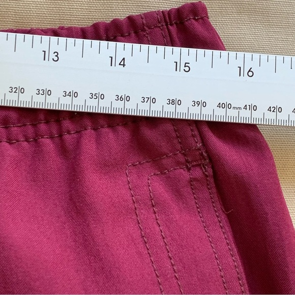 Lot of 2 WonderWink Women’s Tall Cargo Scrub Pants Sz M Tall Grey Maroon 5214T - Picture 13 of 16